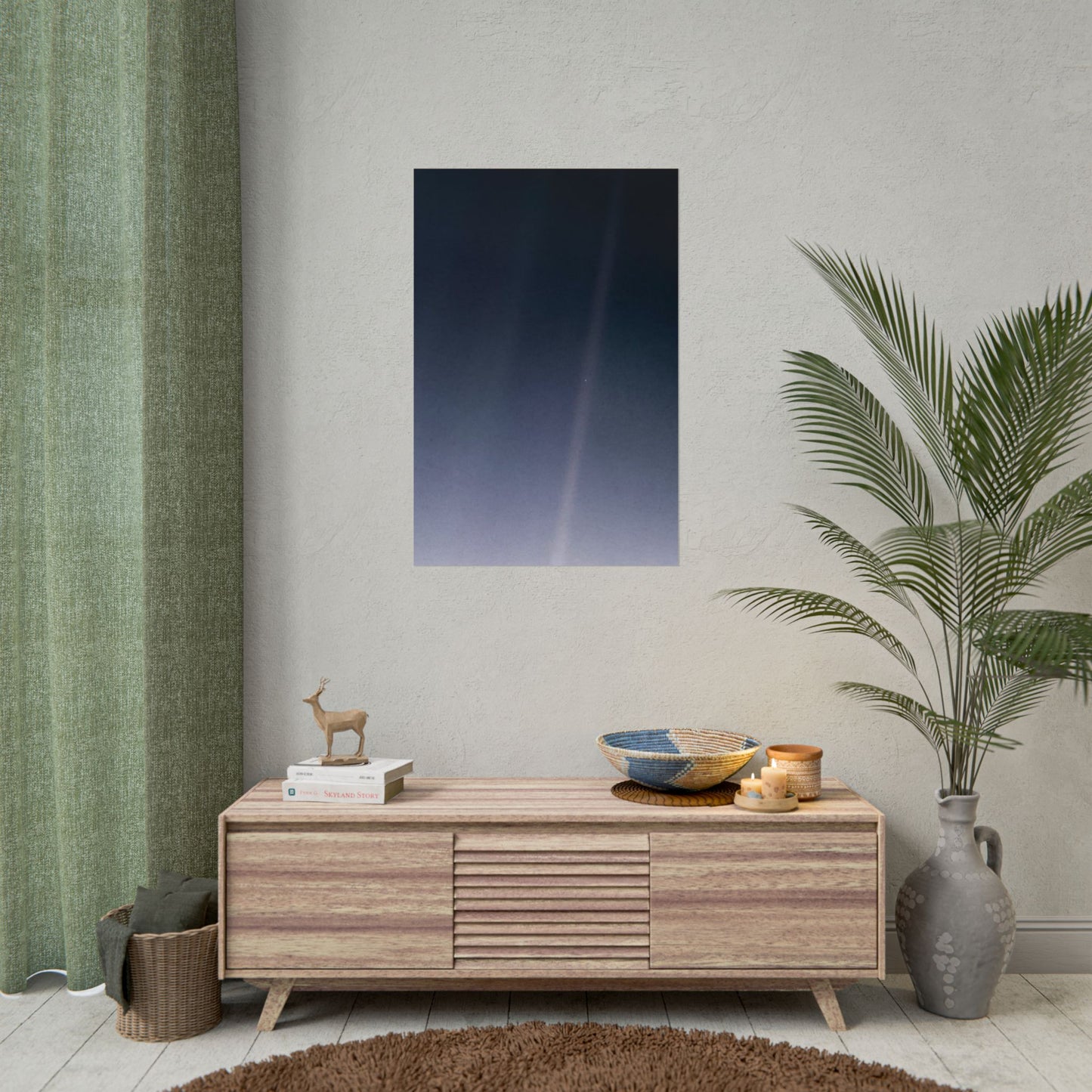 Does It Even Matter | Pale Blue Dot Poster iykyk | Room Decor | Space Poster